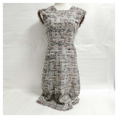 Chanel Dress Ladies Polyester Acrylic Cotton 3984409