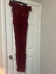 Women&rsquo;s Formal Dress Papell Studio- Red Size 4