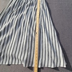 Baum Und Pferdgarten Size 36 Alona White Black Striped Dress 908