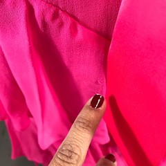 Alice + Olivia Dress Womens 2 Pink Emelia Silk Halter Maxi Dress $795 Wild Pink