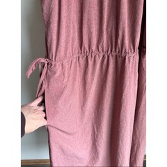 SOMA Dress Ever Stretch Travel Built in Bra Halter Midi Pink Rose XL