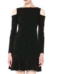 Nicole Miller Studio Cold Shoulder Black Dress NWT Women’s 4 Retail $90