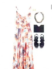 Kut From The Kloth Caleb Floral Dress Ruffle Overlay Sleeveless Side Zip Size M