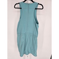 Artelier by Nicole Miller Womens Sz M Athletic Dress Light Blue Skirt Sleeveless