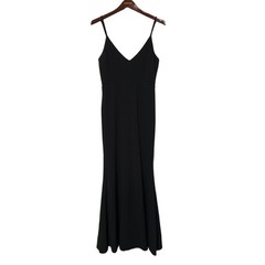 Lulu&rsquo;s, Black Full Length, Dress, Size Medium, 1009-O