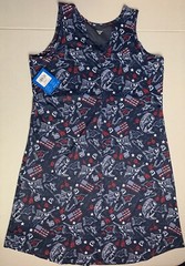 WOMENS COLUMBIA SLEEVELESS PFG Fishing OMNI FREEZE COOLING DRESS XL Brand New