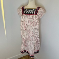 [Hoss Intropa] Red and Black Patterned Mini Dress – Size Small / Medium