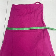 Verdusa Pink Lace Up Backless Split MIDI Dress Women’s Size Small New