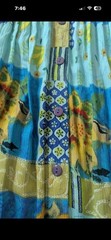 LIGHTWEIGHT Bila Maxi Dress BREATHABLE Large Blue Green Floral MUUMUU RAYON
