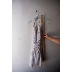 White Silver Floral Metallic Halter Mini Dress Ruched Deep V-Neck Open Back