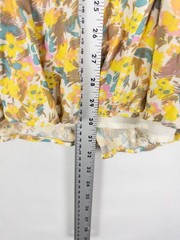 NWT Free People Lily Combo Dress Womens 2 V Neck Ruffle Mini Spring Floral