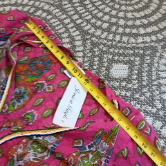 Jessica Taylor Dress Cover Up Womens 2X Pink Boho NEW Cruise Travel Flowing Chic