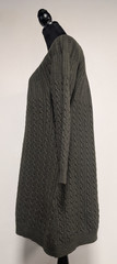 Soft Surroundings Forest Green Nylon/Rayon/Wool/Cashmere Blend Sweater Dress, M