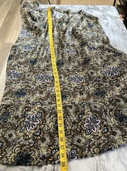 Frye & Co Women&rsquo;s Dress XL Floral Boho Tassels Autumn Crochet Tiered