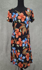 Hibiscus Collection Hawaii Tropical Dress Hawaiian Berry Floral