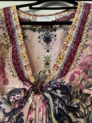 Camilla La Belle Split Sleeve Kaftan With Hardware One Size EUC
