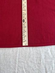 Black Label Evan-Picone Red Sweater Dress XS Cowl Neck Cozy Knit Fall Winter