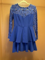 TeaseMe Blue Dress Size 5/6