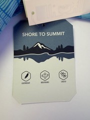 NEW Shore To Summit Dress Sun Protection Lightweight Blue Sea Mist Outdoor XL