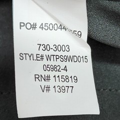 NWT Worthington Dress 10P Petite Gray Sleeveless Knee-Length Faux Wrap Career Ch