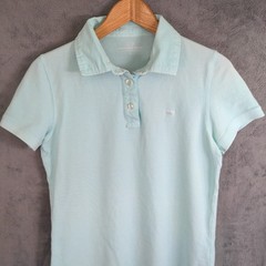 Vineyard Vines Polo Dress Sz Small Mint Green Short Sleeve Logo Collared Preppy