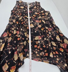 Paper Shadow By DOGSTAR Size 16 Midi Dress 100% Ramie Alternate Style
