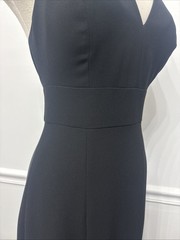 Calvin Klein Black Sexy Classic Halter Gown Formal Evening Dress Size 4 NWOT