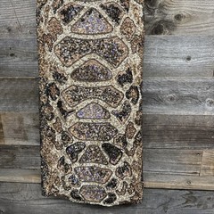 *ICONIC* ALL SAINTS PYTHON HAND-EMBELISHED PARTY DRESS SIZE UK 6 US 2 RRP £350
