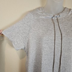 Brigitte Brianna Hooded Sweatshirt Dress S Lightweight Athleisure Comfy Casual