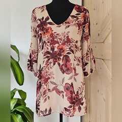 LULUS mini floral dress size XS