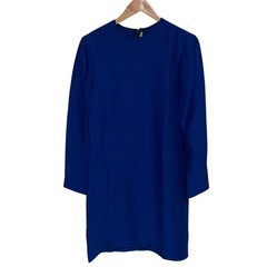 CELINE (Phoebe Philo era) Silk Blend Dress, Size 34, Blue Women USED