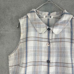 ISSEY MIYAKE Issey Miyake Long Length Dress Check