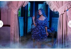 Fantasy Blue Corpse Bride Tim Burton Dress