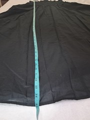 NWT J.Crew Size L Smocked Maxi Dress Cotton Voile Removable Straps Black CI259