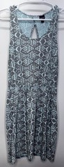 Patagonia Green Gray Fish Ashley Drifter Tank Stretch Dress Gorpcore Women’s M