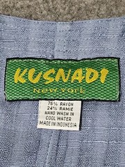 Kusnadi New York Dress Boho Maxi Indonesian Batik Art To Wear Lagenlook One Size