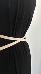 Marni Summer Edition 2014 Black Ivory Maxi Dress IT 44 UK 12 Made Portugal
