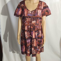 Black Friday Australian Book New With Tag Fairy Print Dress Organic Cotton Large