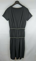 Boutique Moschino Short Sleeve Dress, Black, Women&rsquo;s 36 (4)