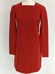 Ted Baker Red Rust Dress Size 8 Ted Size 1 DESRE