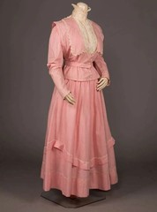 1890s Day Wedding Dress Victorian Edwardian Duchess Afternoon Walking Costume