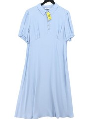 Finery Shirt Midi Dress UK16 in Blue