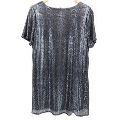 Show Me Your MuMu Demi Sequin Python Mini Dress Shift Concert Festival Large