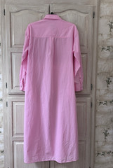 NWT Universal Thread Pink Cinch Waist Long Sleeve Midi Shirt Dress Size XS