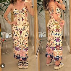 FARM Rio Delicacy Midi Dress Size L