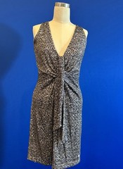 One33 Social “The Marilyn” Sequined Gray Cocktail Dress Size 0 Never Worn