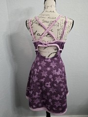 Boxlunch Disney Tangle Rapunzel Active Dress W Shorts Pockets Adjustable Straps