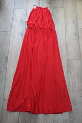 NEW! Silky strappy H&M maxi dress SIZE 8 10 34 occasion evening cruise grecian