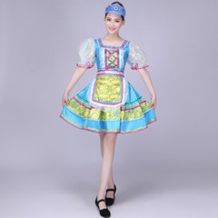 Women&rsquo;s Traditional Russian Singer Dancer Performance Apparel Stage Clothing