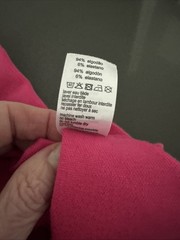LACOSTE Hot Pink Piqué Polo Dress Size 40, Excellent condition, rarely worn